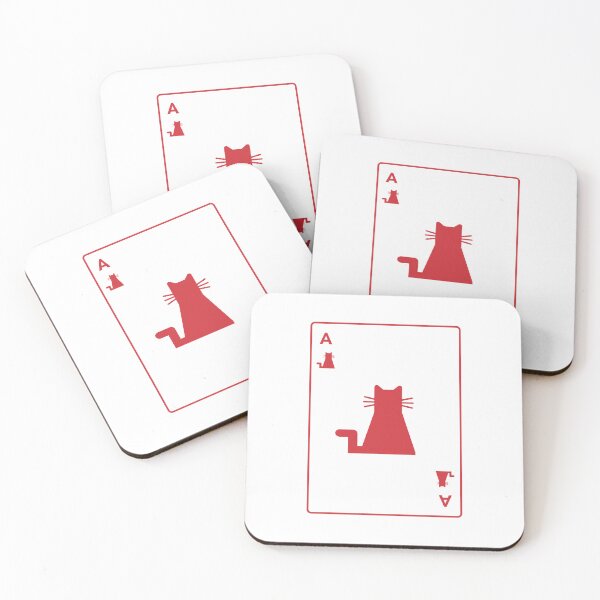 Item preview, Ace of cat playing card designed and sold by Amilaz.