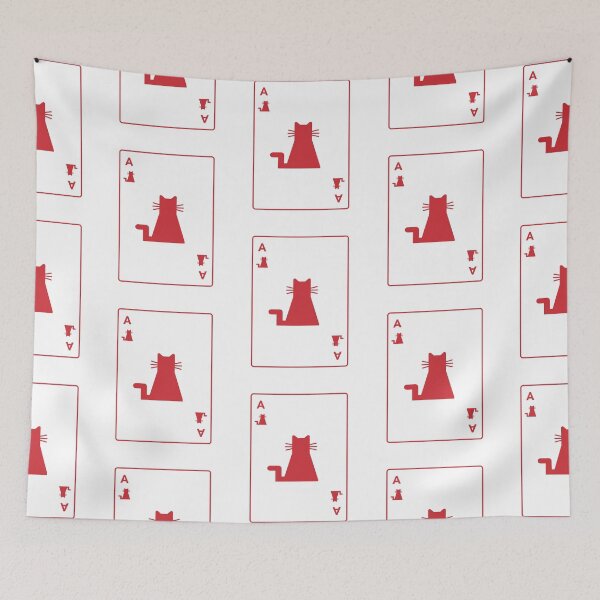 Item preview, Ace of cat playing card designed and sold by Amilaz.