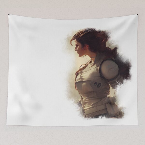 Item preview, Gina Carano in White Armor designed and sold by plainhavoc.