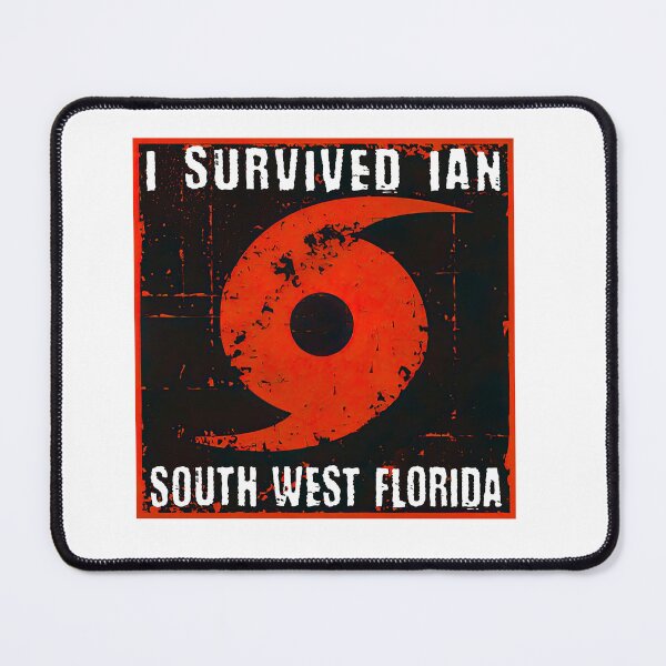 Item preview, I SURVIVED IAN - SOUTHWEST FLORIDA, FMB STRONG HURRICANE IAN 2022 #SUPPORT LOCAL PIER T-SHIRT designed and sold by Real-Humdinger.