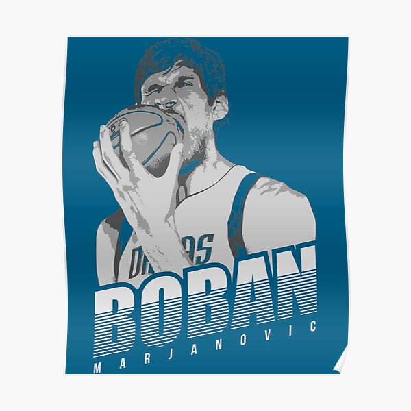 "Boban Marjanovic " Poster for Sale by MarCheshier Redbubble