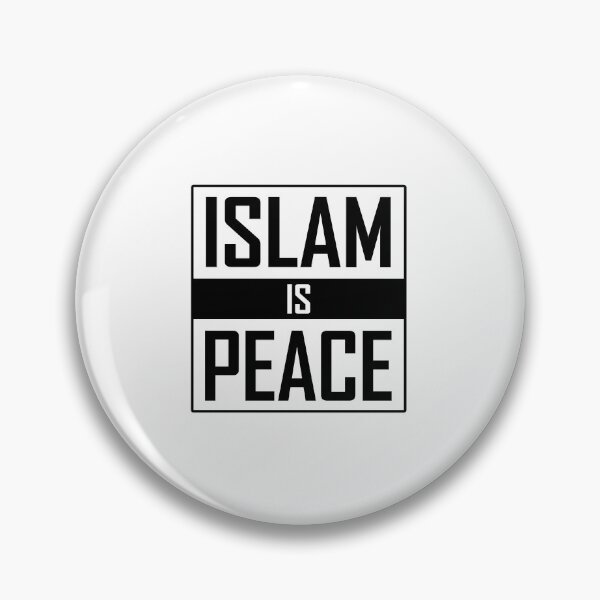 Item preview, islam is peace islamic art quotes designed and sold by EfenDesign.