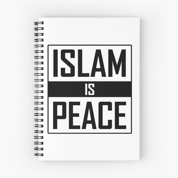 Item preview, islam is peace islamic art quotes designed and sold by EfenDesign.