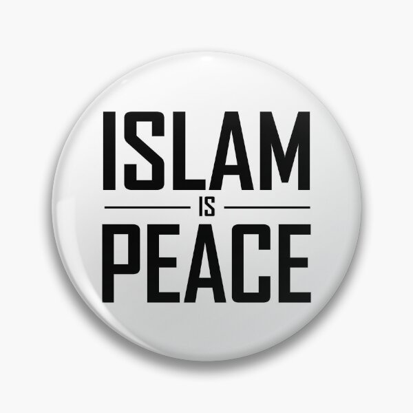 Item preview, islam is peace islamic art quotes designed and sold by EfenDesign.