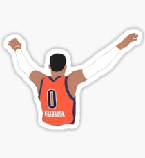 Russell Westbrook Embrace The Crowd Sticker