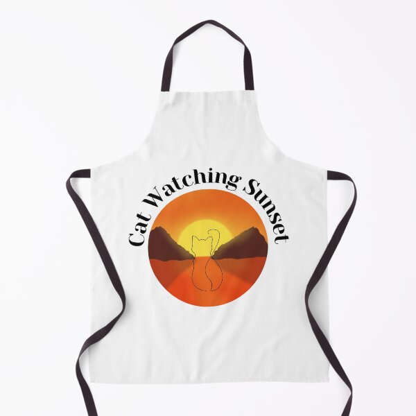 Item preview, Cat Watching Sunset designed and sold by Marvett-World.