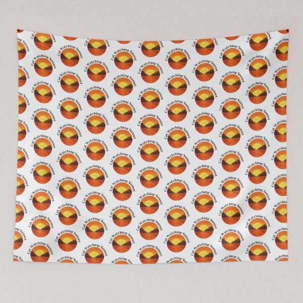 Item preview, Cat Watching Sunset designed and sold by Marvett-World.