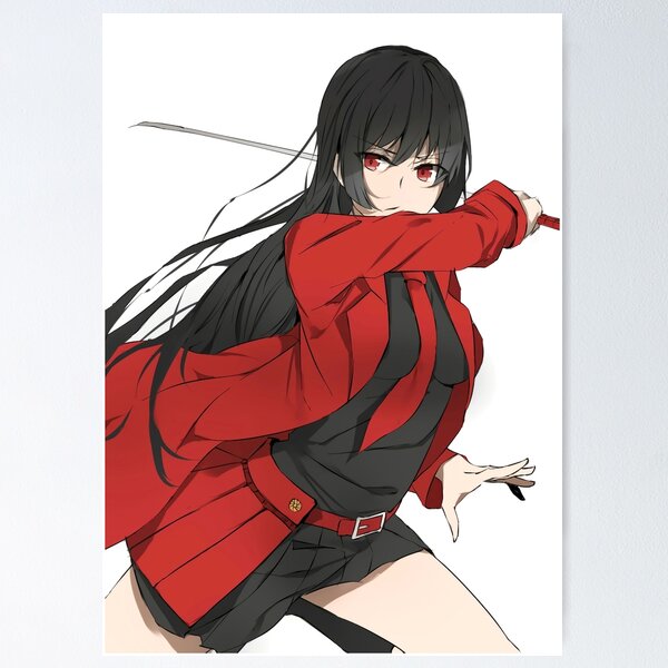 Artikelvorschau, Akame Akame Ga Kill Porträtkunst entworfen und verkauft von delfinart.