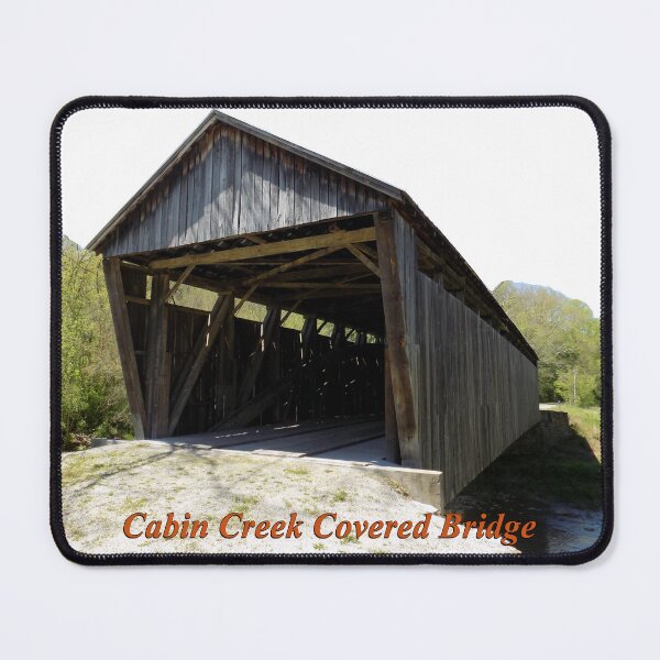 Item preview, Cabin Creek Covered Bridge 17-68-03 designed and sold by gotucoveredart.