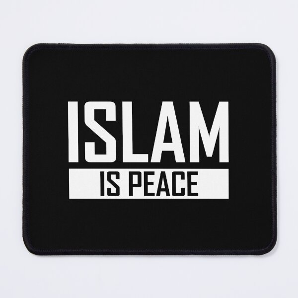 Item preview, islam is peace islamic art quotes designed and sold by EfenDesign.