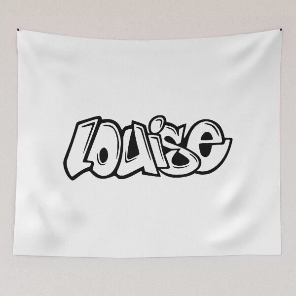 Item preview, Louise - Graffiti Name Design designed and sold by NameThatShirt.