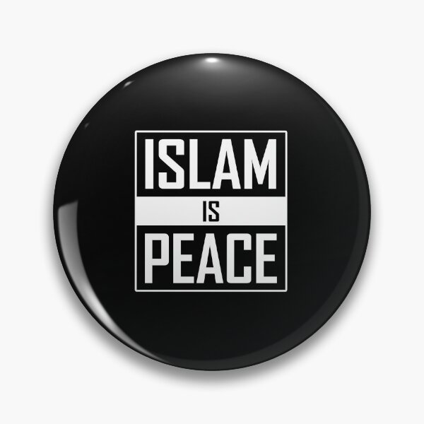 Item preview, islam is peace islamic art quotes designed and sold by EfenDesign.
