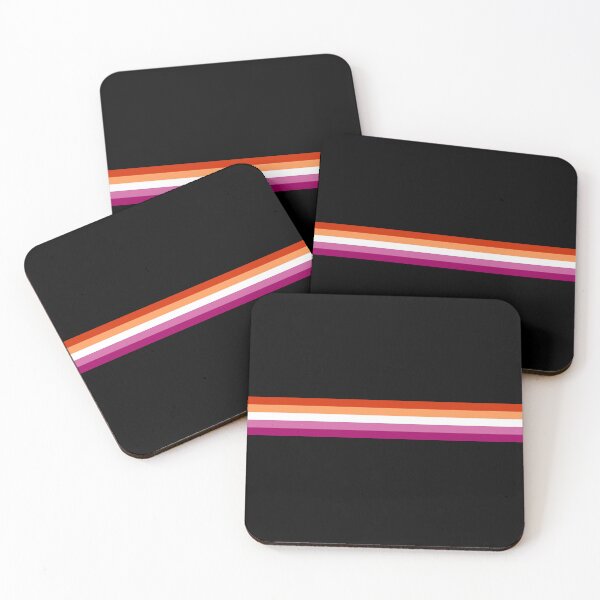 Item preview, Long Striped Femme Flag. Lesbian Pride designed and sold by Subtle Pride Shop.