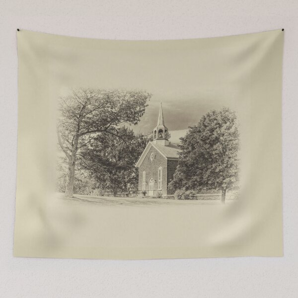 Item preview, South Bay United Church - sepia designed and sold by PhotosByHealy.