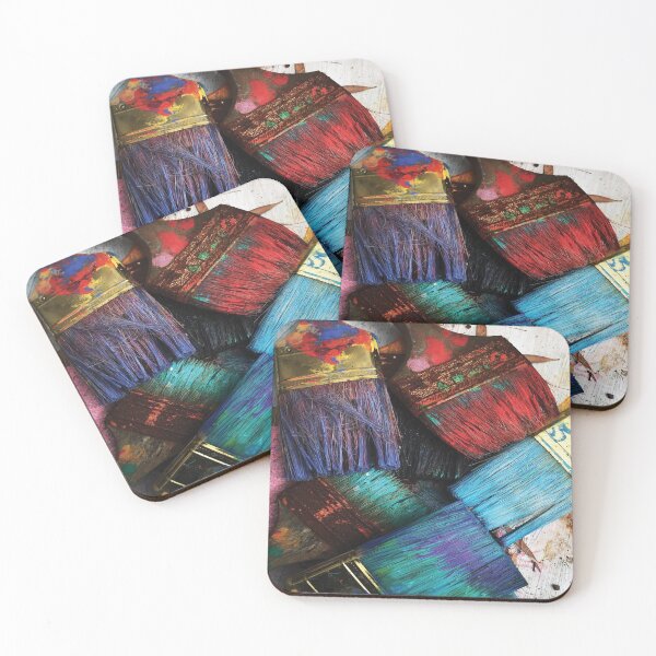 Item preview, A Hint of Colour Brush with Paint Design designed and sold by FuddalanDesigns.