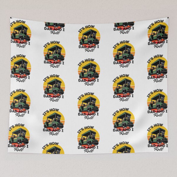 Item preview, This is How Dad and I Roll | Father & Baby Golf | Fun Kids Golf designed and sold by DevlynnDesigns.