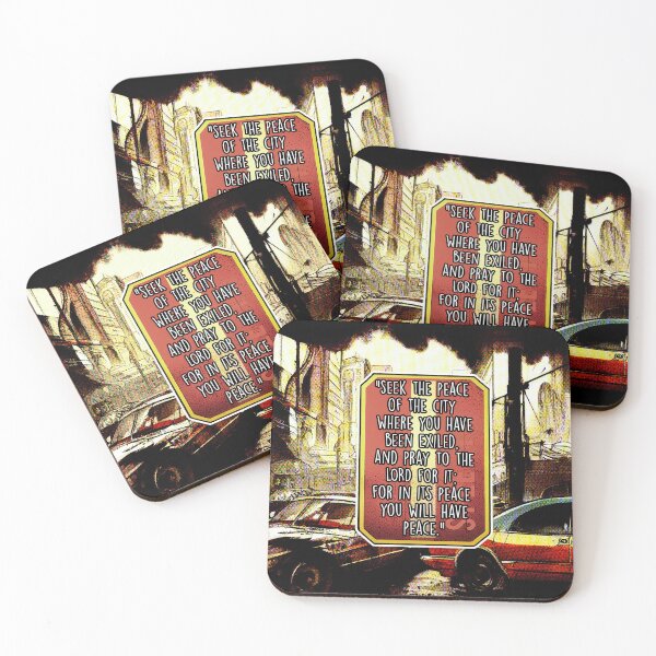 Item preview, Pray for the City (Jeremiah 29:7) designed and sold by NuminousYes.