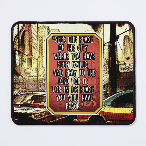 Item preview, Pray for the City (Jeremiah 29:7) designed and sold by NuminousYes.