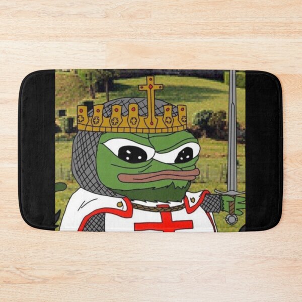 Item preview, Crusader Pepe funny meme designed and sold by TAYLORRUOFF.