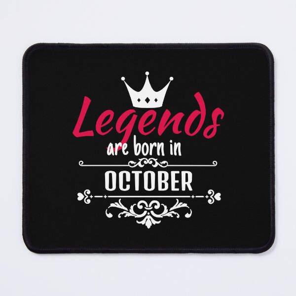 Item preview, Legends are born in October designed and sold by boohenterprise.