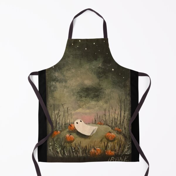 Item preview, Gazing at the Moon ghost funny halloween designed and sold by TAYLORRUOFF.