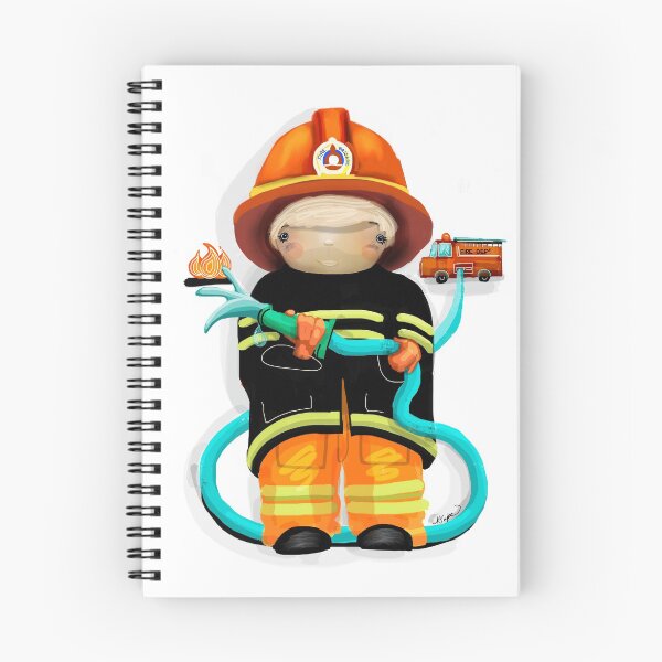 Item preview, Little Firefighter Careers and Occupations designed and sold by Karin Taylor.