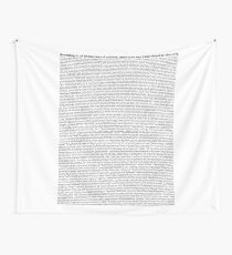 bee movie script (all script) Wall Tapestry
