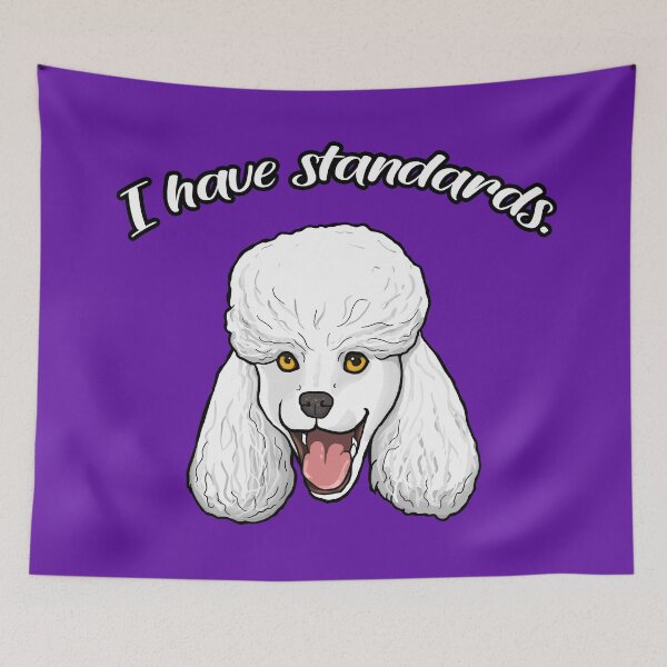 Item preview, Poodle Standards designed and sold by Stray Dog Artisans.