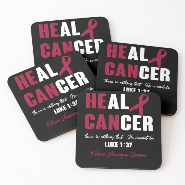Item preview, Brain Aneurysm Awareness - Heal Cancer - Support Brain Aneurysm Warrior Gifts designed and sold by ElizabethS809.