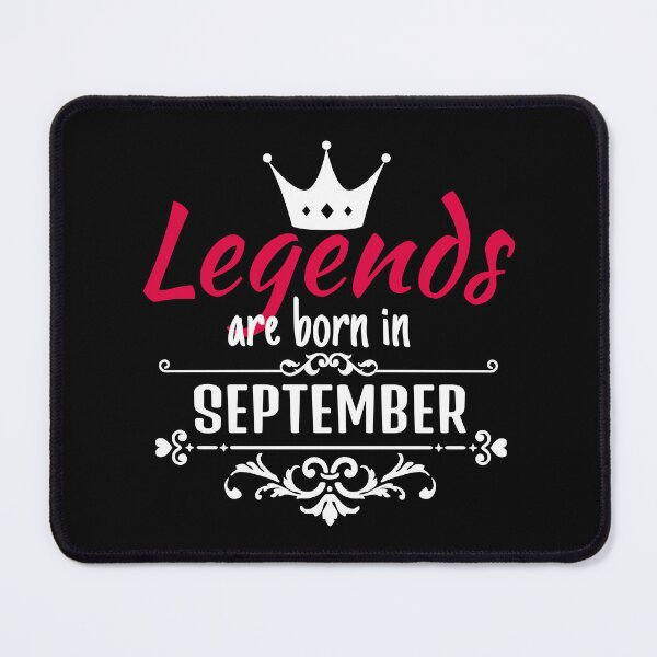 Item preview, Legends are born in September designed and sold by boohenterprise.