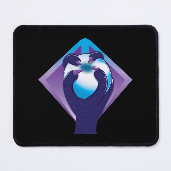 Item preview, Purple taloned hand holding an orb symbol of the Malazan empire designed and sold by ThriftPulpStore.