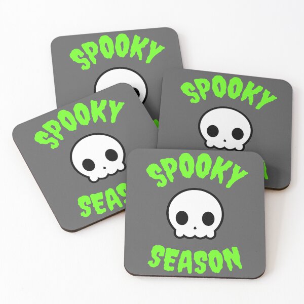 Item preview, Spooky Season - Green Skull designed and sold by TheeForestFox Shop.