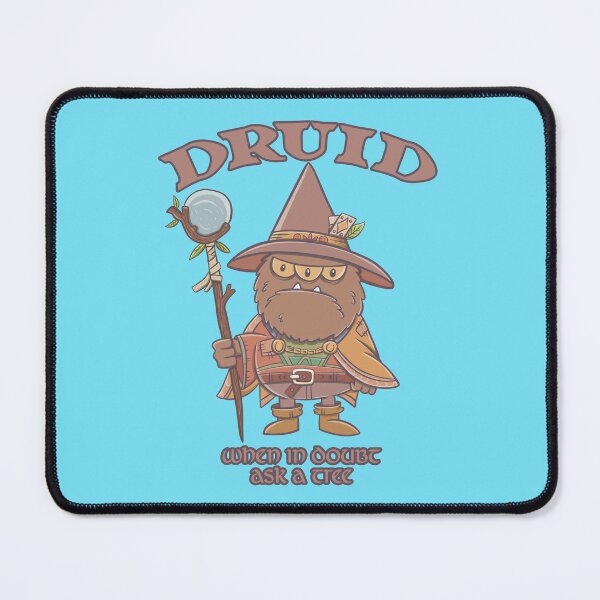 Item preview, funny druid class rpg game designed and sold by ImaginarStore.