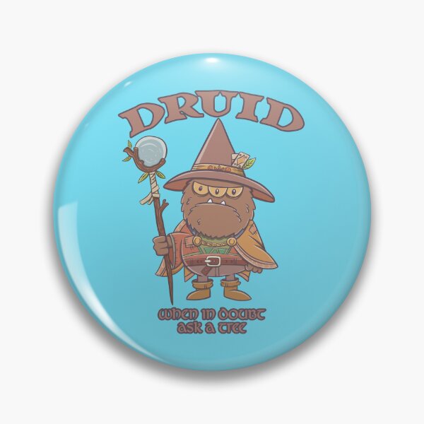 Item preview, funny druid class rpg game designed and sold by ImaginarStore.