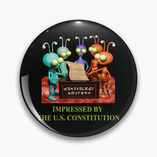 Item preview, 5 Martians, Aliens, Extraterrestrials, Martians reading the Constitution, United States designed and sold by classic car craze.