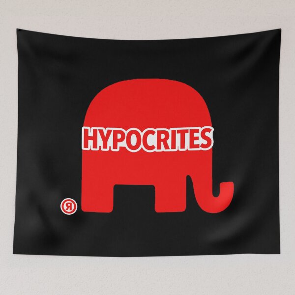 Item preview, Republican Hypocrites Elephant designed and sold by Thelittlelord.