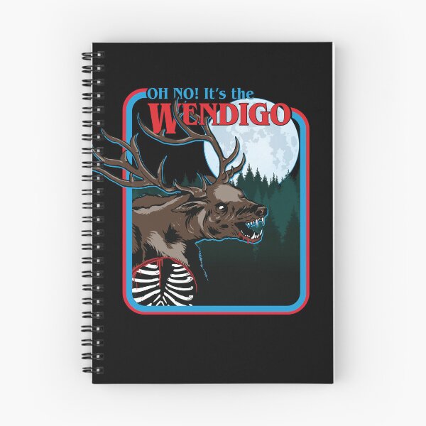 Item preview, OH NO! It's The Wendigo! Funny Wendigo Cryptid designed and sold by NatIntrovertSoc.