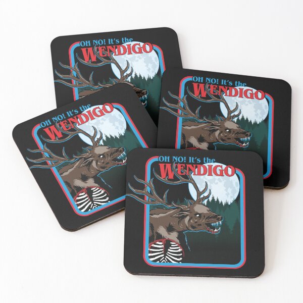Item preview, OH NO! It's The Wendigo! Funny Wendigo Cryptid designed and sold by NatIntrovertSoc.