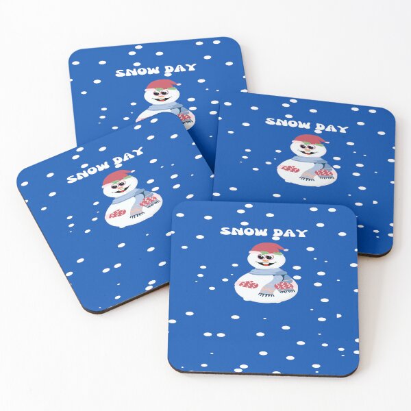 Item preview, Snow day with a snowman designed and sold by calibrit.