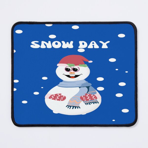 Item preview, Snow day with a snowman designed and sold by calibrit.