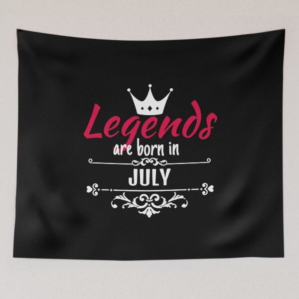 Item preview, Legends are born in July designed and sold by boohenterprise.