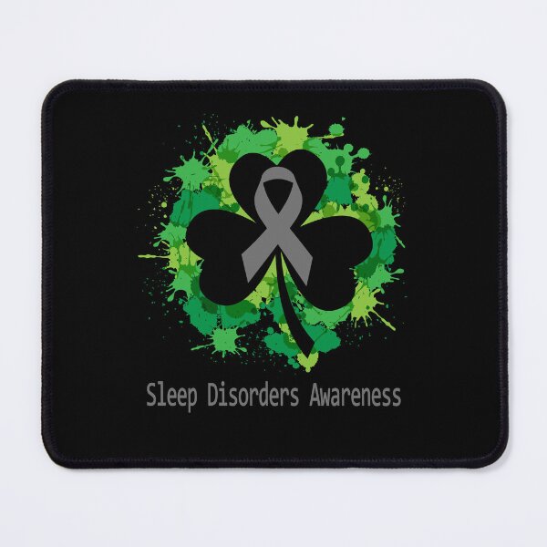 Item preview, Sleep Disorders Awareness Clover Ribbon Happy Patricks Day Support Sleep Disorders Warrior Gifts designed and sold by Tammyilaria.