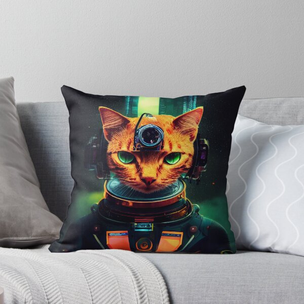 Item preview, Cyberpunk Cat designed and sold by pertica.