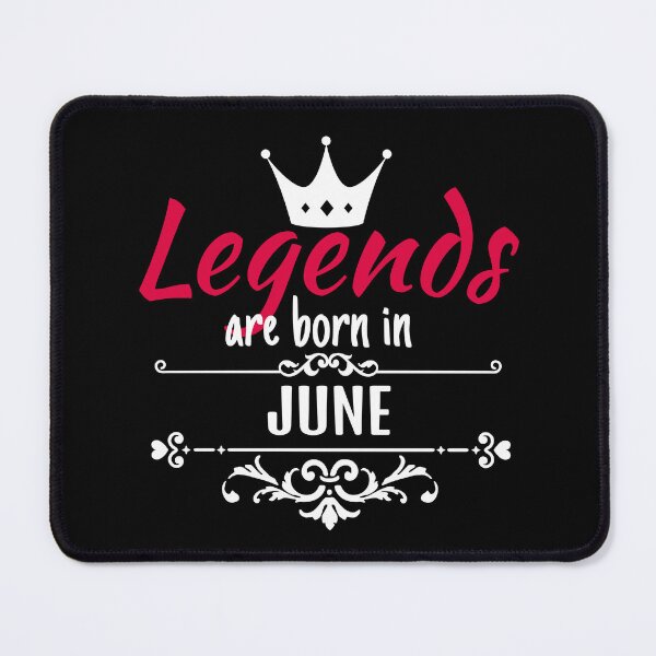 Item preview, Legends are born in June designed and sold by boohenterprise.