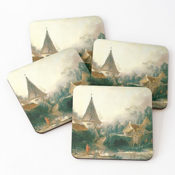 Item preview, Francois Boucher Landscape near Beauvais designed and sold by OldTimeArt.