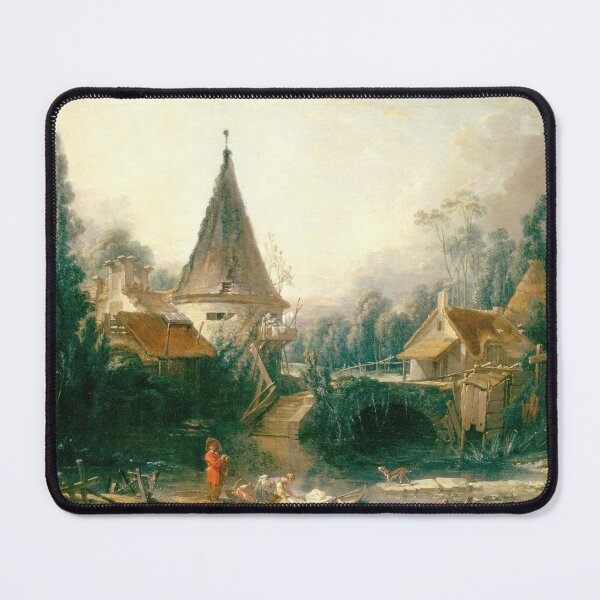 Item preview, Francois Boucher Landscape near Beauvais designed and sold by OldTimeArt.