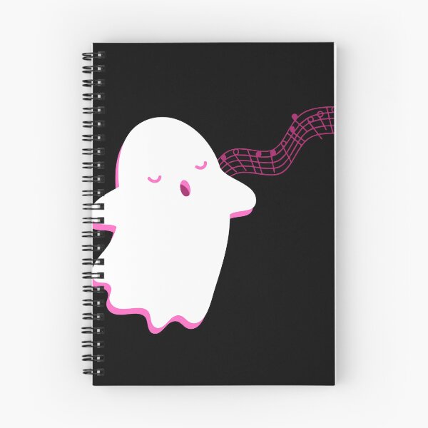Item preview, Singing Ghost - Halloween Boo Spooky Season Spoopy Spirit designed and sold by SundaySoup.