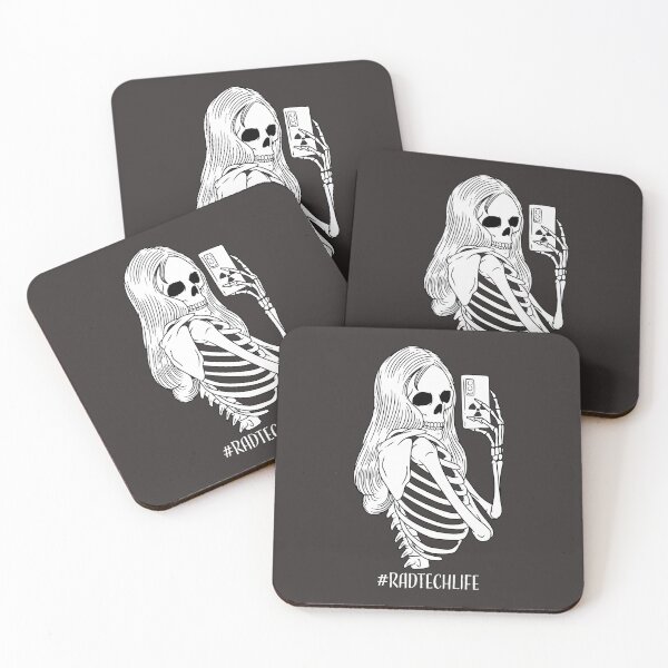 Item preview, Rad Tech Skelfie X Ray Technician Funny Radiology Art designed and sold by MrEddie10.