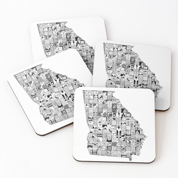 Item preview, State of Georgia Doodle designed and sold by Audrey Keyes.