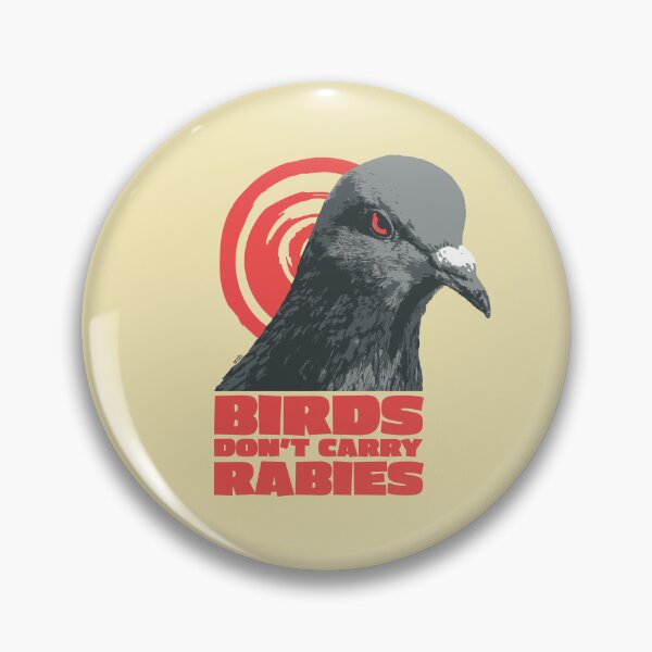 Artikelvorschau, Vögel übertragen keine Tollwut entworfen und verkauft von Murder of Crows.